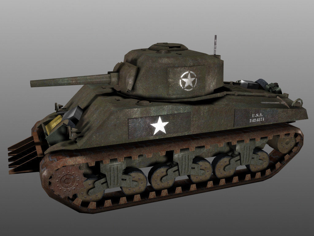 WWII model pack 3D model_5