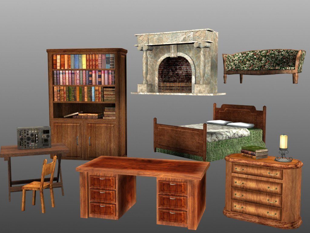 WWII model pack 3D model_13