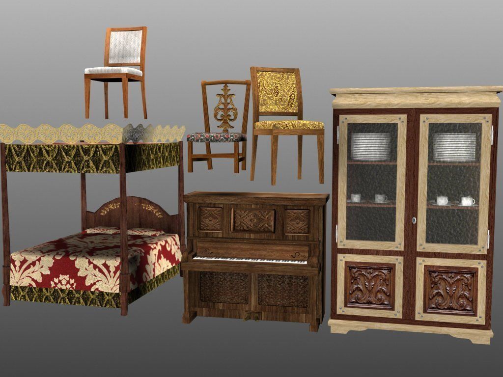 WWII model pack 3D model_16