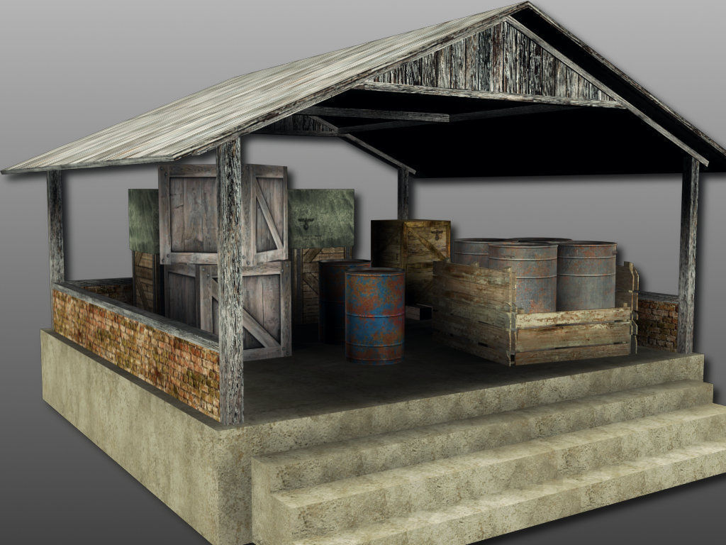 WWII model pack 3D model_14