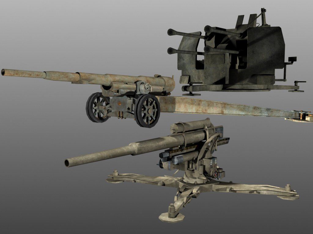 WWII model pack 3D model_24