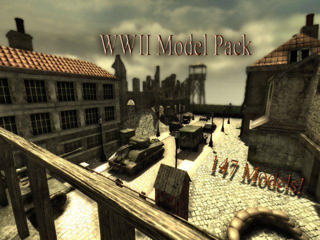 WWII model pack 3D model_17