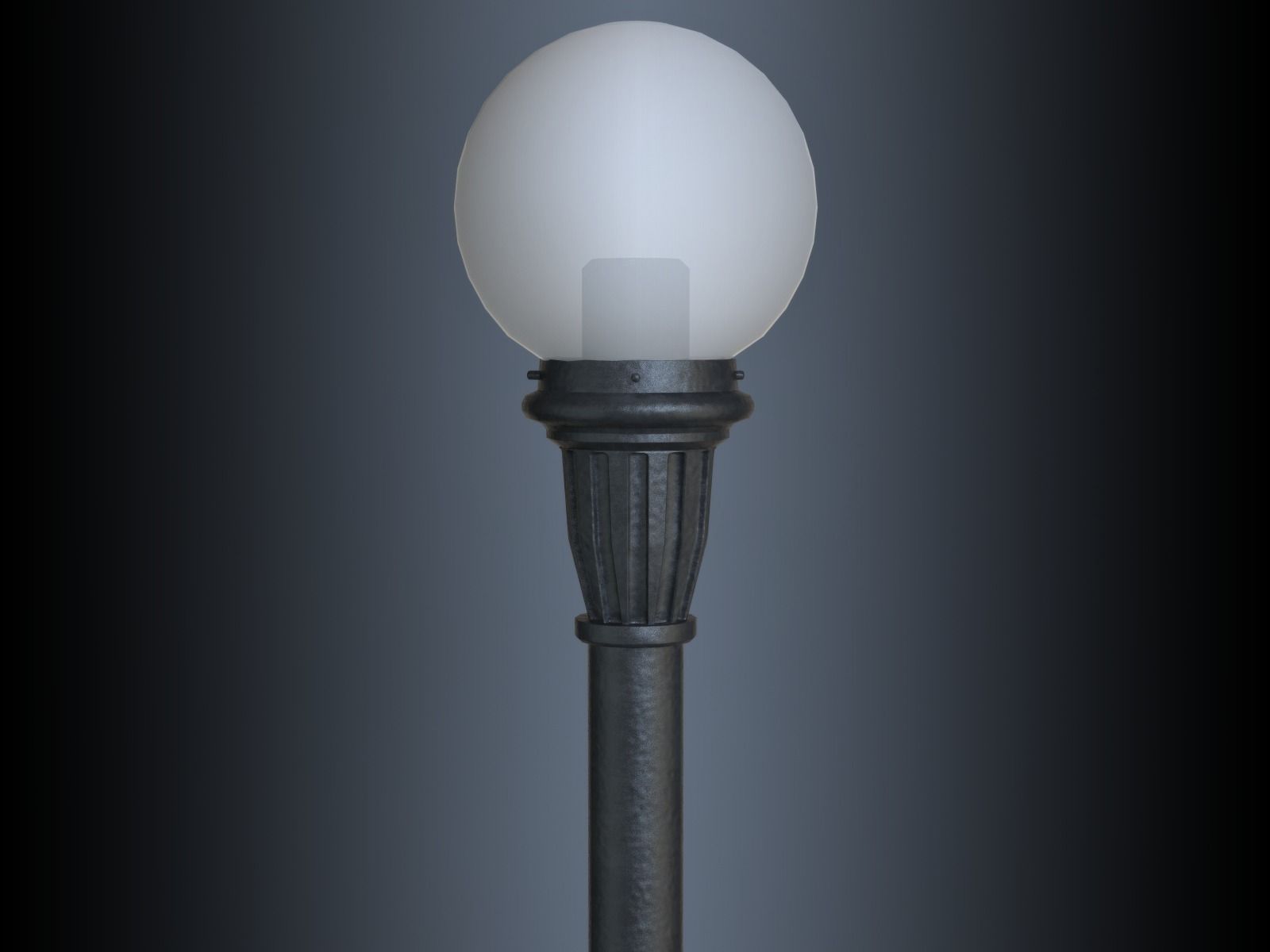 AmericanElectricLighting LCR series Cresthill street lamp 3D model_1