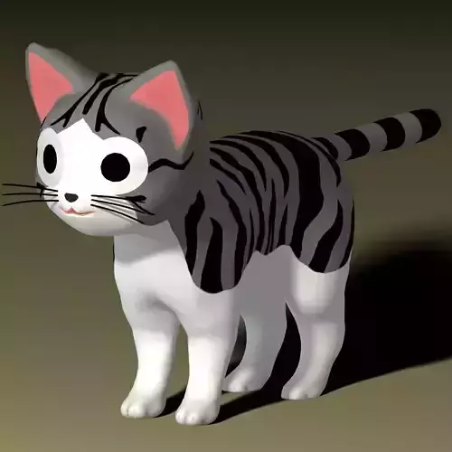 Chii nonrigged Free 3D model