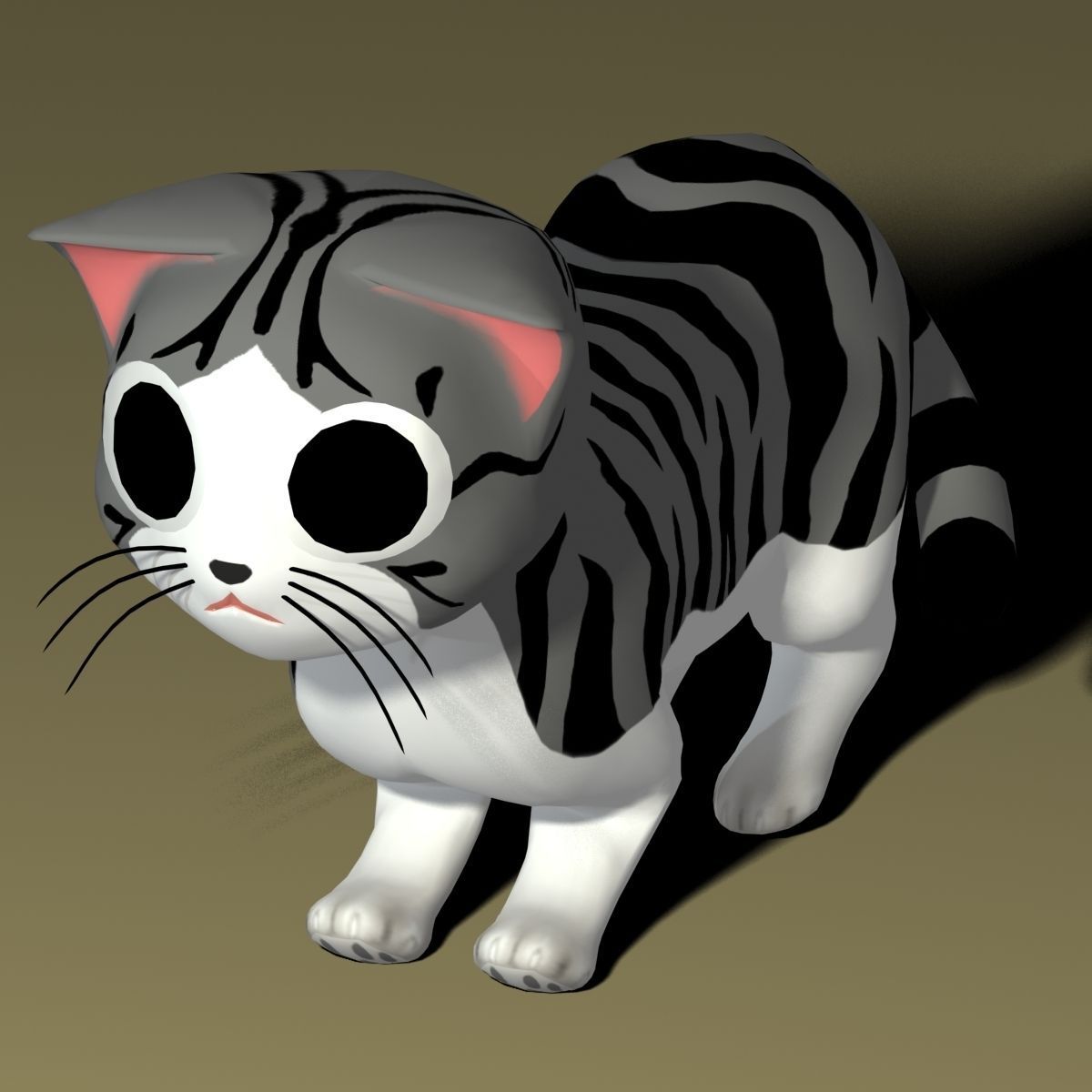 Chii rigged 3D model_4