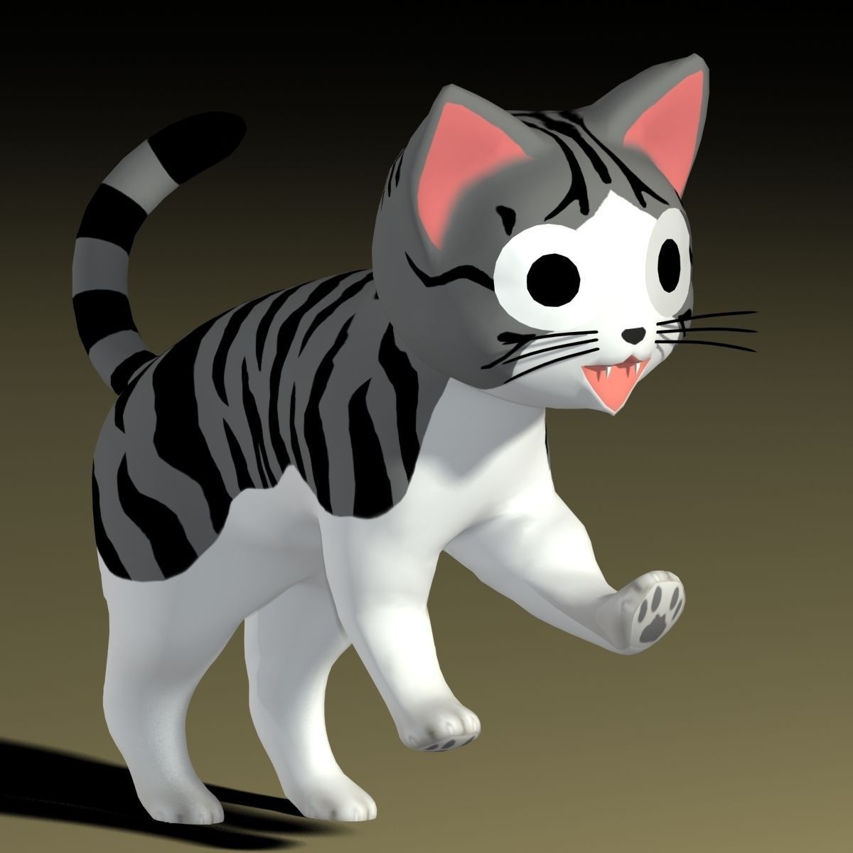 Chii rigged 3D model_2