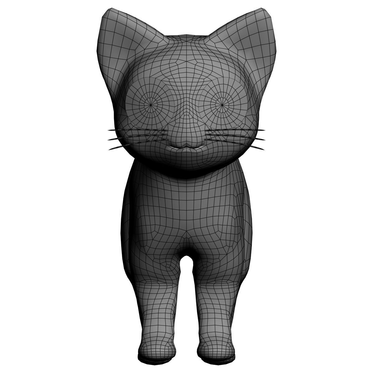 Chii rigged 3D model_11