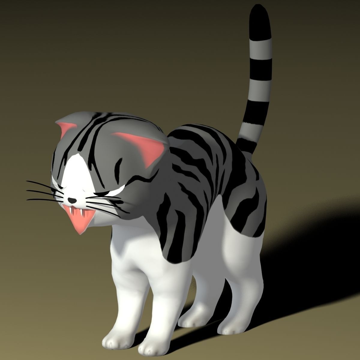 Chii rigged 3D model_1