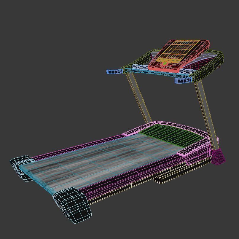 Jogging Machine - Esteira Fitness 3D model_4