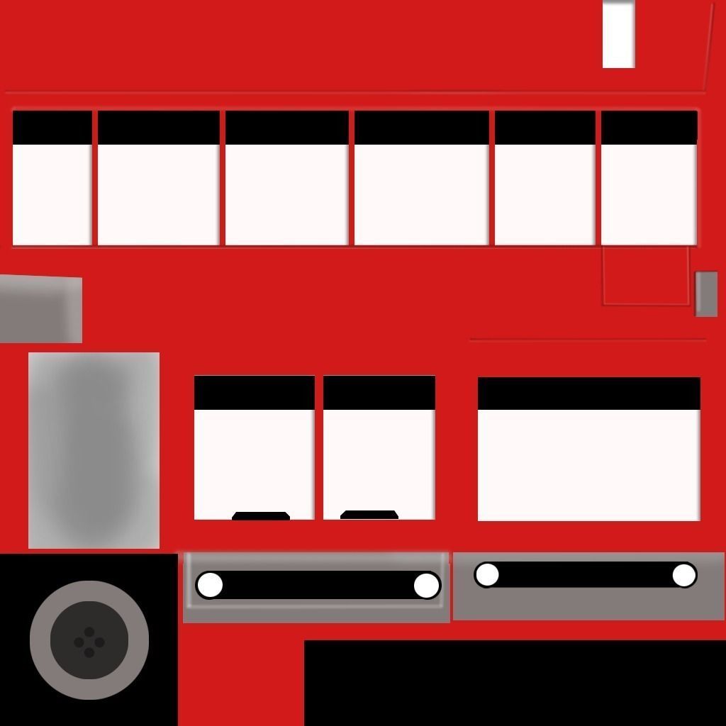 Cartoon vehicles Low-poly 3D model_9