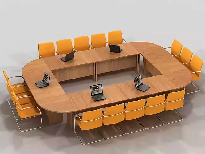 Meeting table TA 3D model