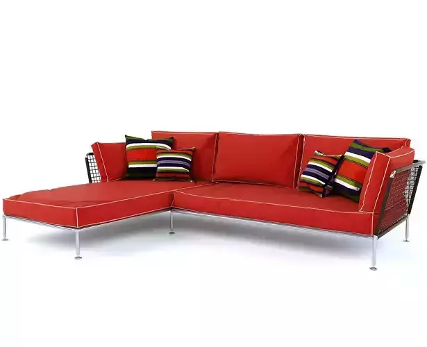 Nest sofa - corner 3D model