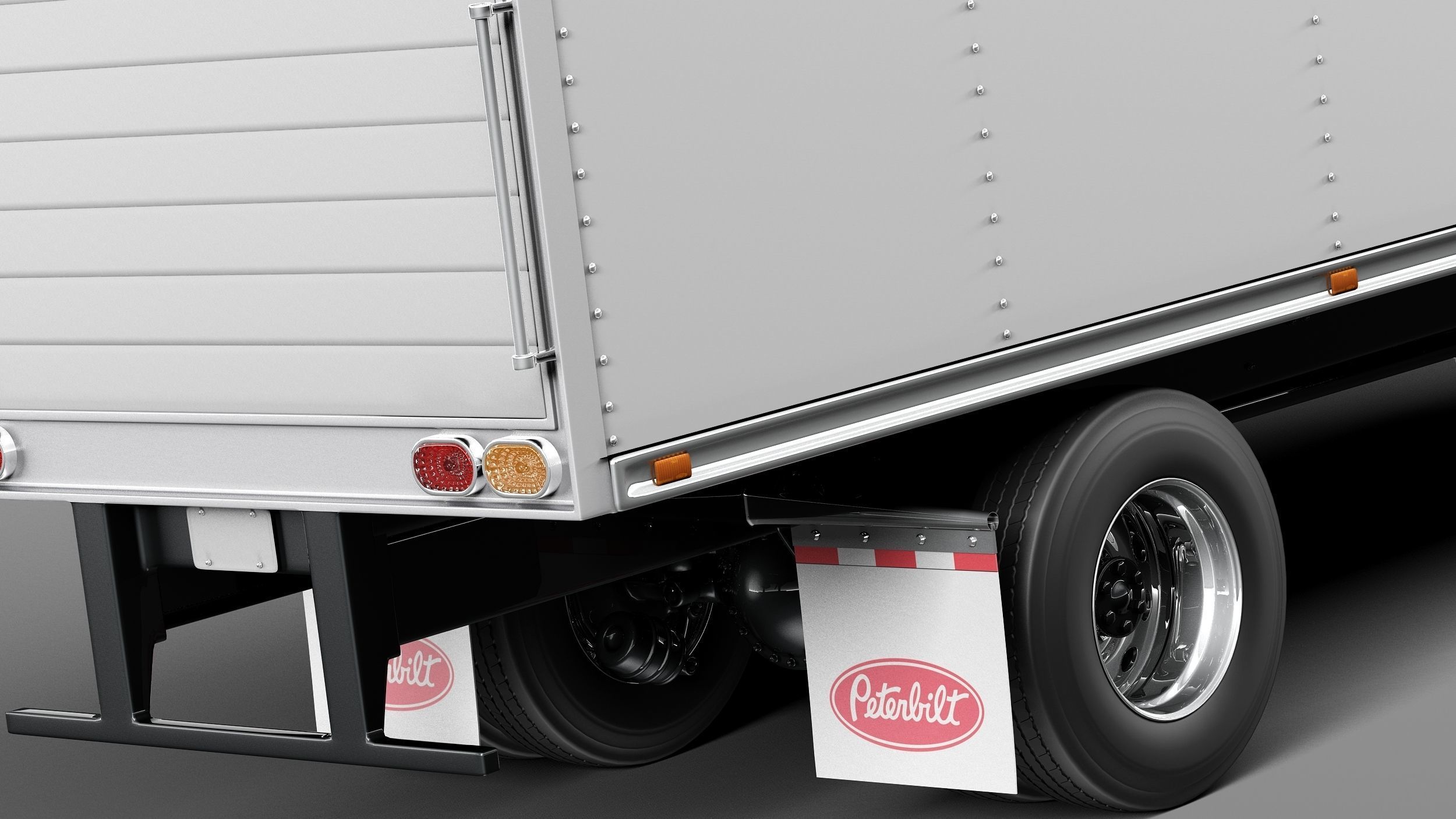 Peterbilt 337 Box 2015 3D model_3