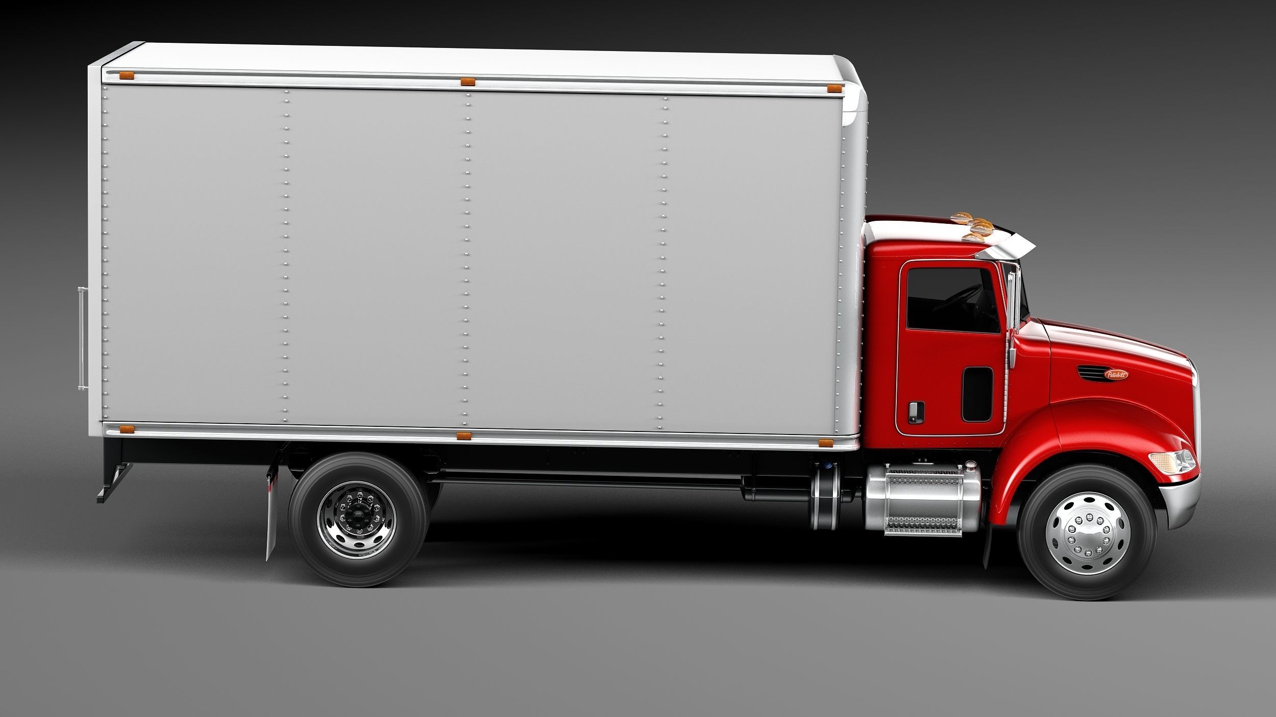 Peterbilt 337 Box 2015 3D model_6