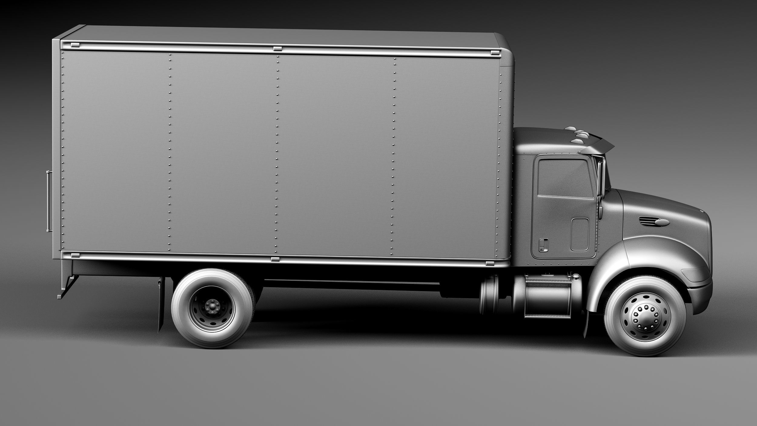 Peterbilt 337 Box 2015 3D model_14