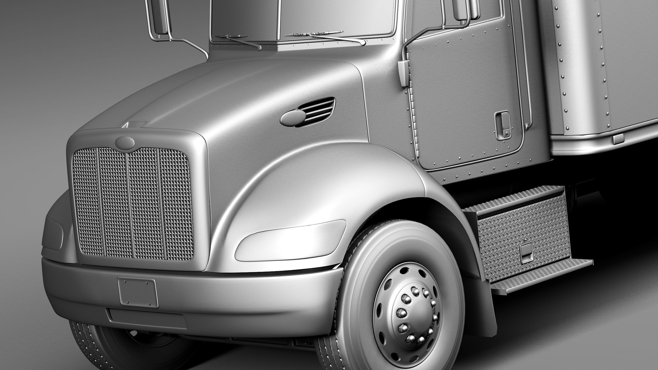 Peterbilt 337 Box 2015 3D model_10