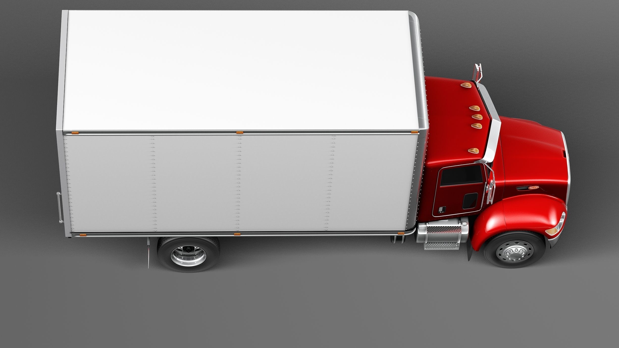 Peterbilt 337 Box 2015 3D model_7