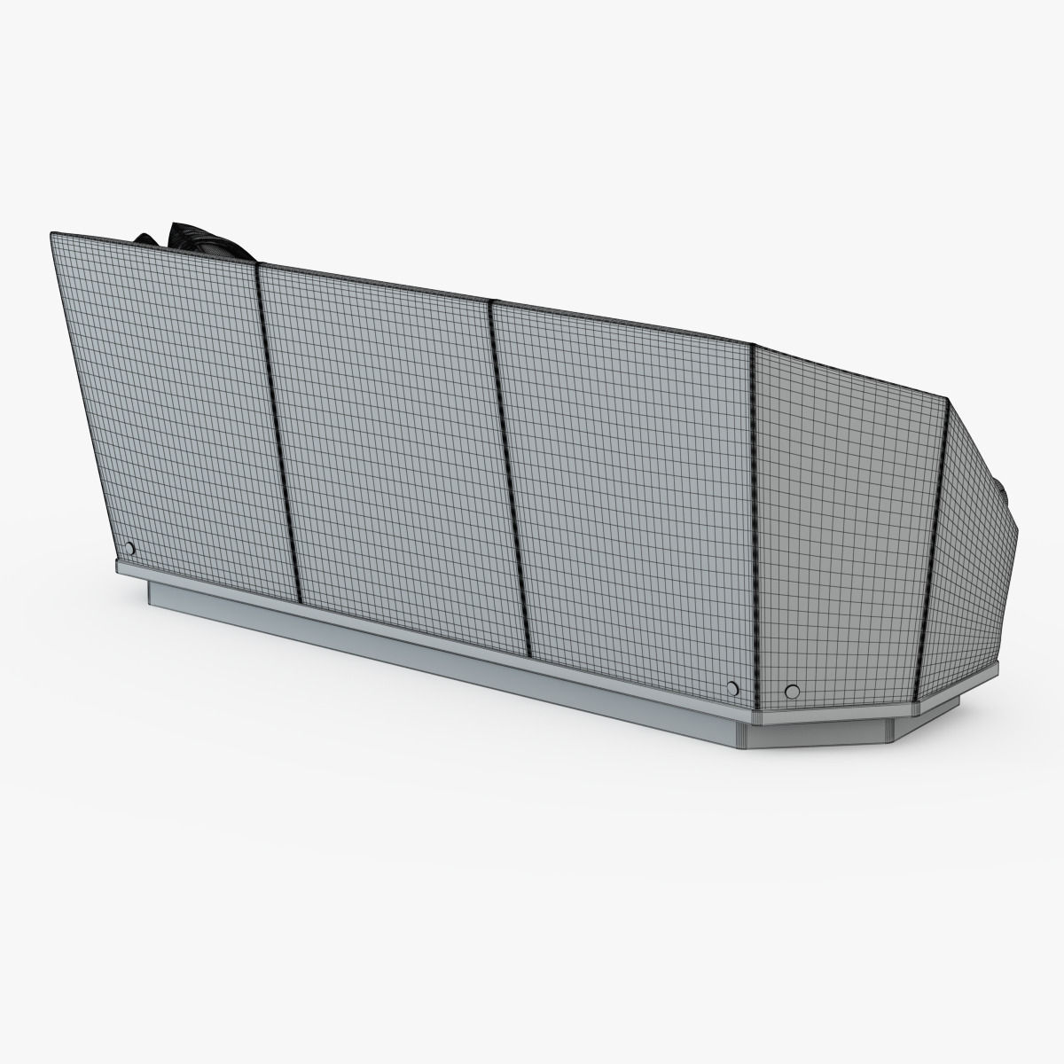 Yume Bench-Longhi 3D model_7