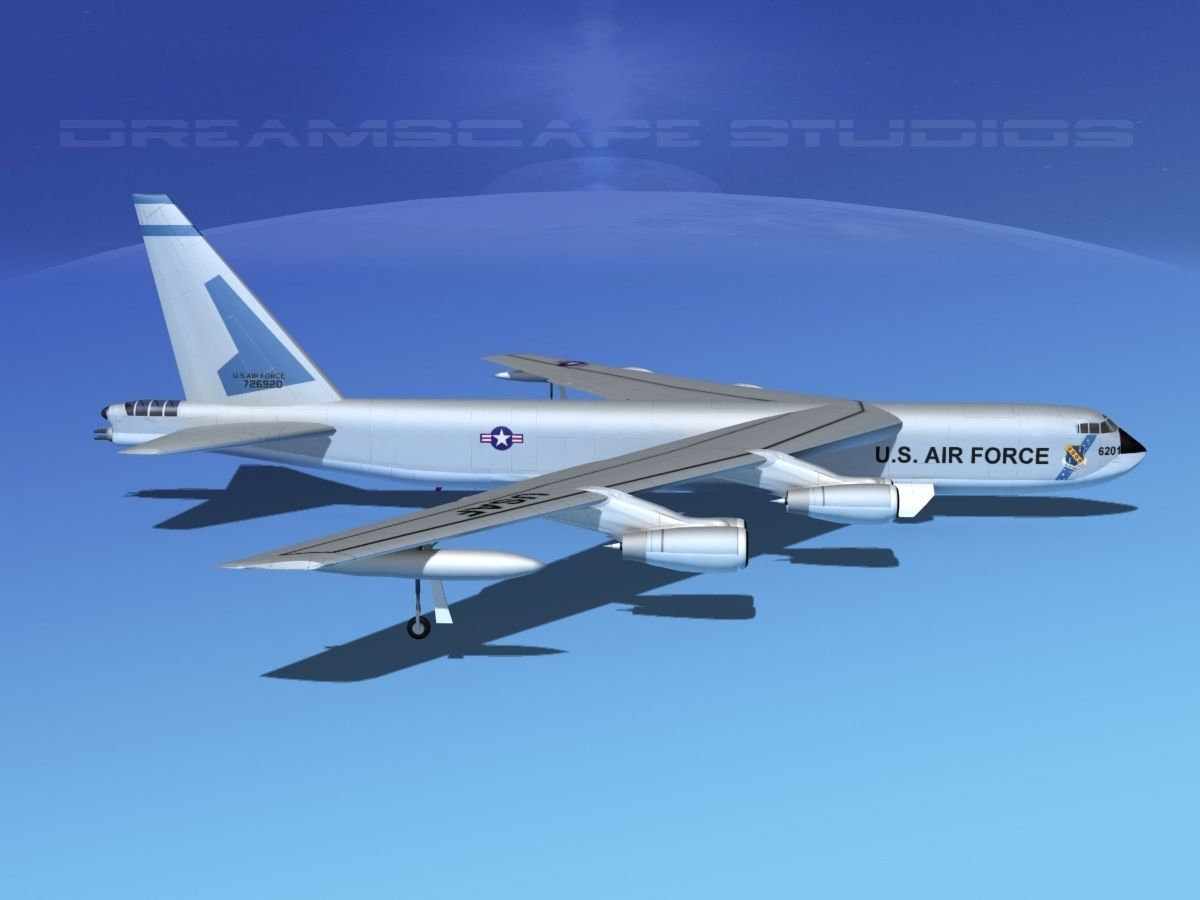 Boeing B-52C Stratofortress V07 3D model_5