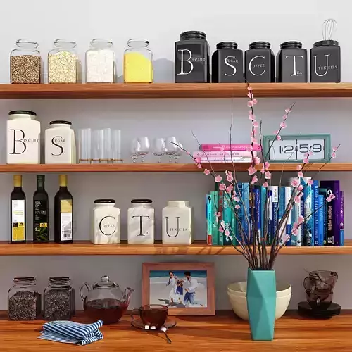 Kitchen decorative set