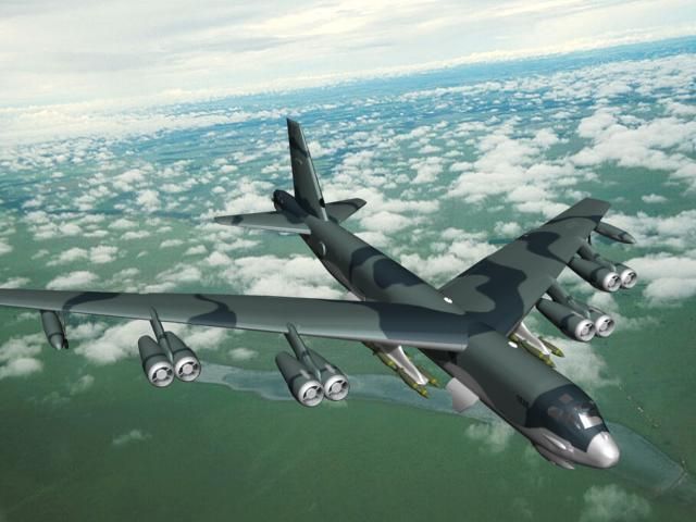 Boeing B-52G Stratofortress V02 3D model_1