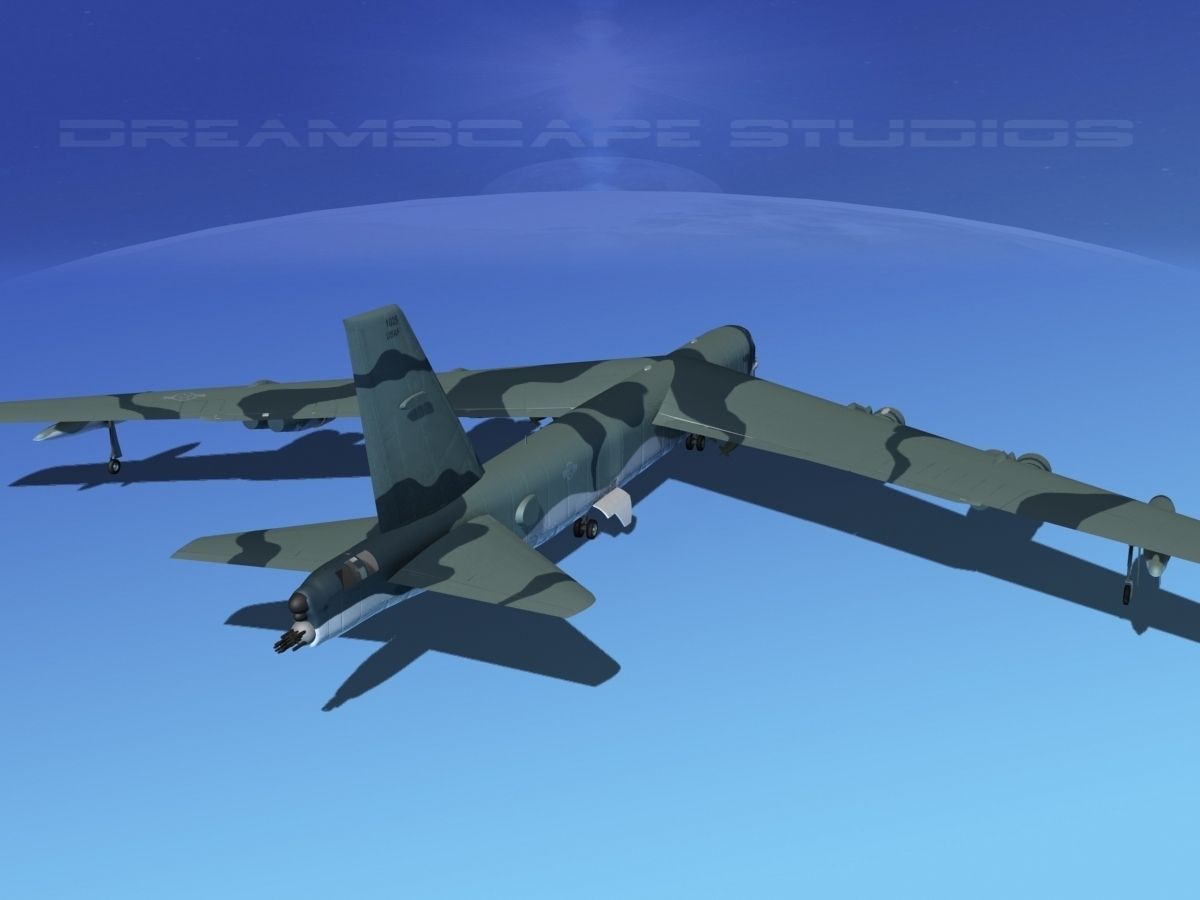 Boeing B-52G Stratofortress V02 3D model_7