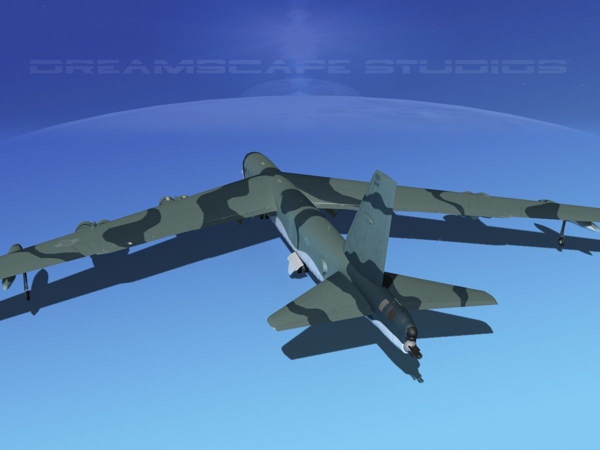 Boeing B-52G Stratofortress V02 3D model_8