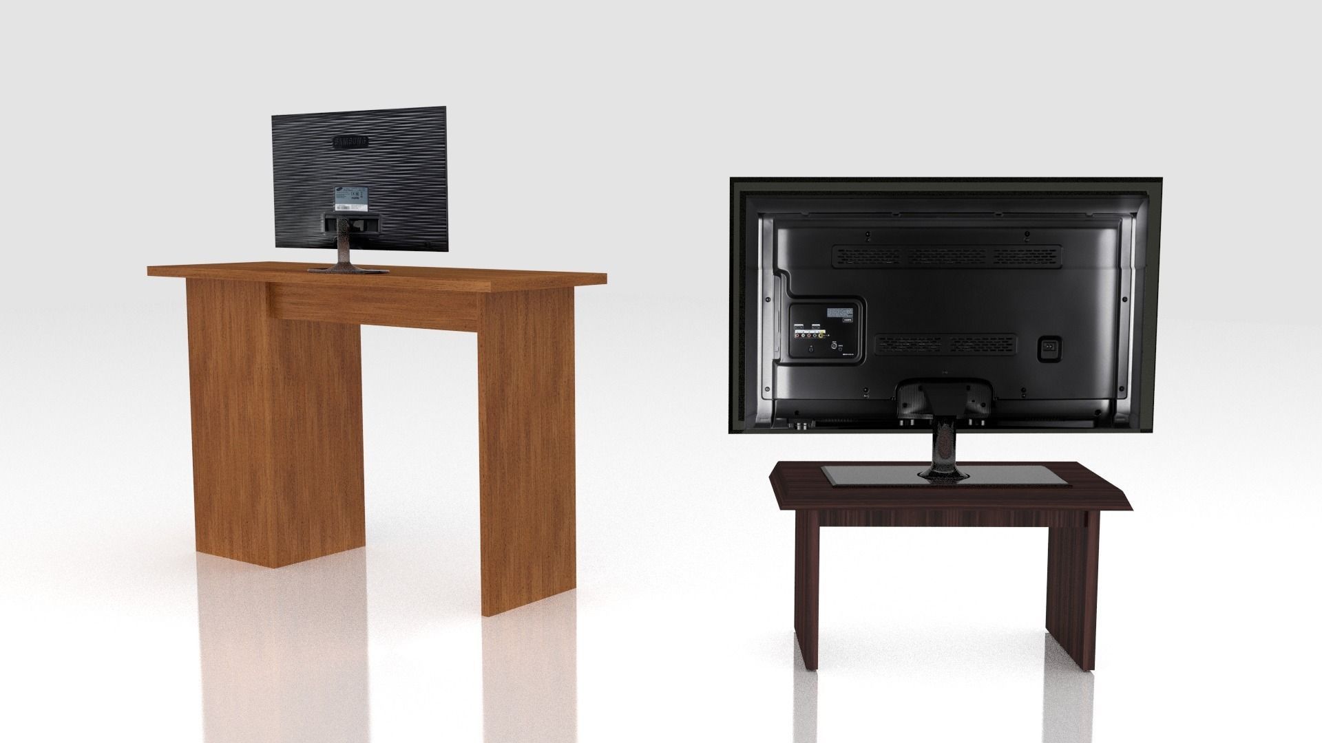 Furniture and Electronics Collection 3D Model Game ready .obj .fbx