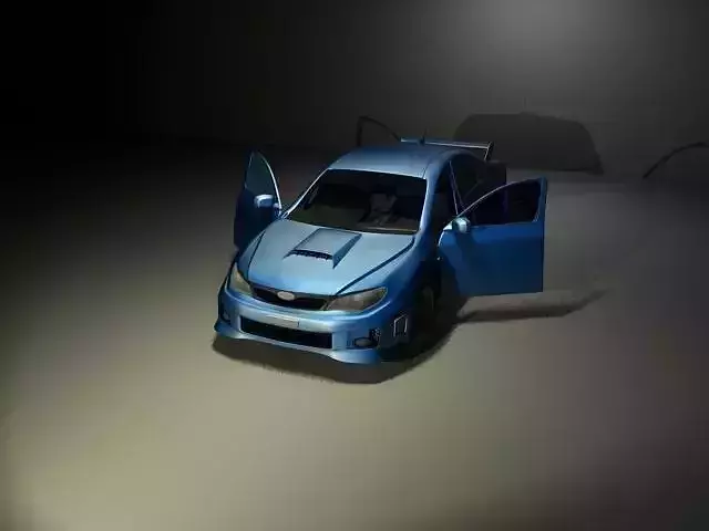 Subaru Impreza STI 3D model