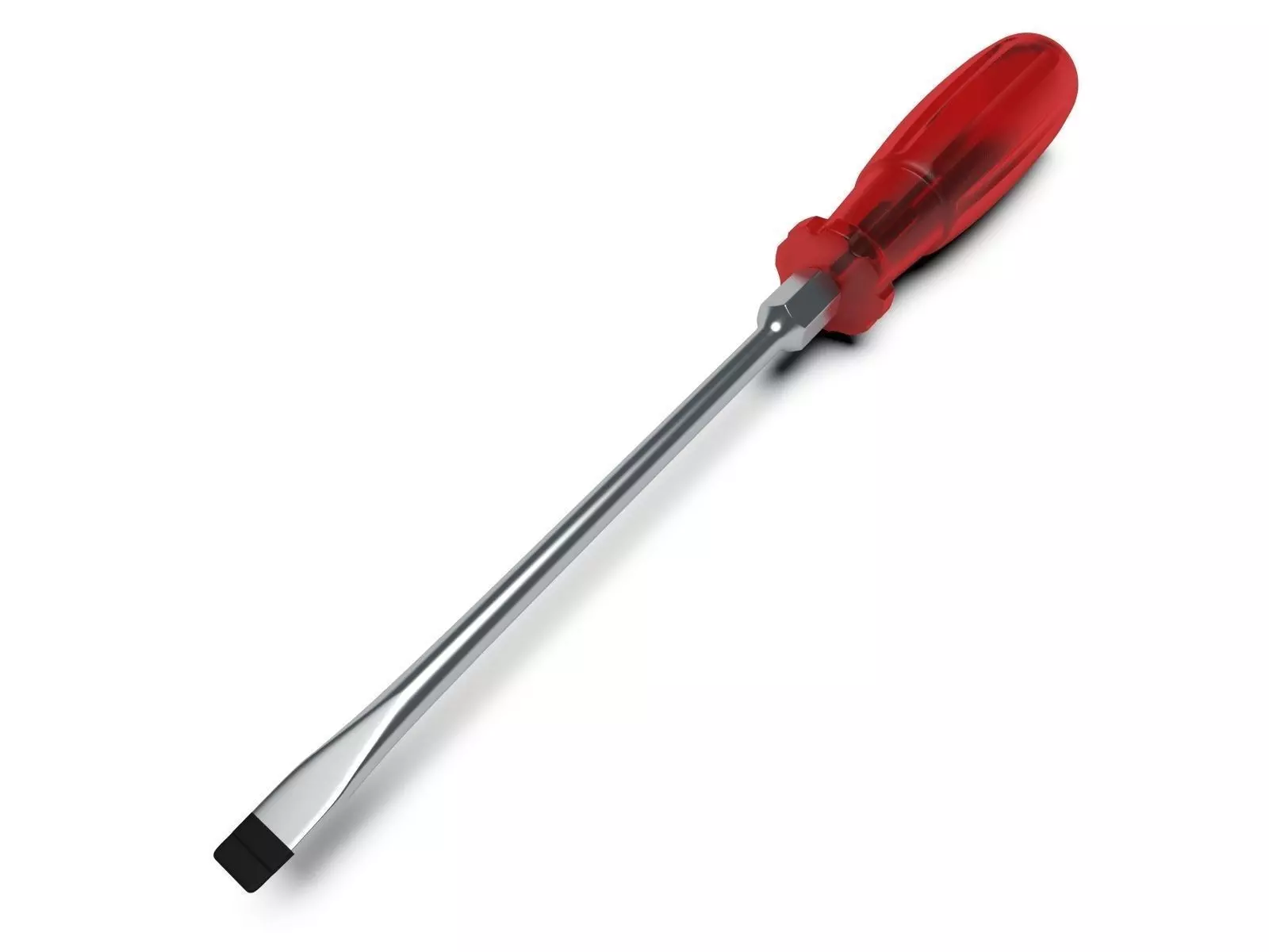 Flat Head Screwdriver 3D model