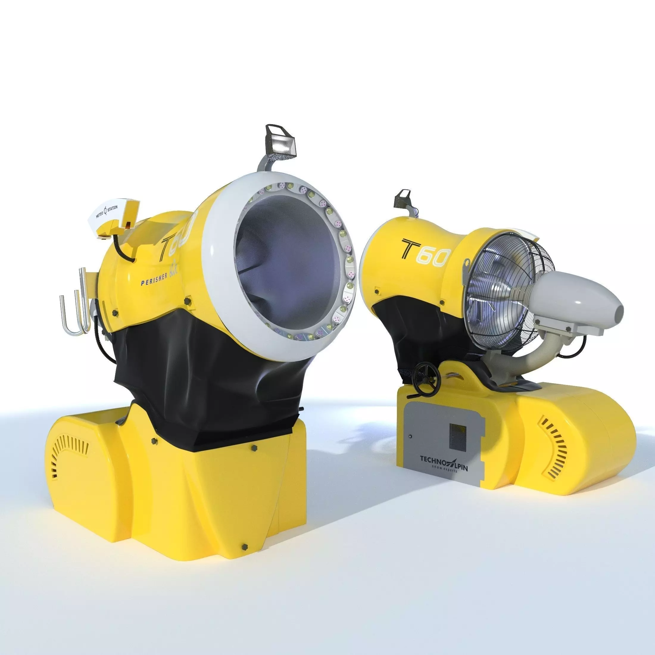 T60 snow gun 3D model