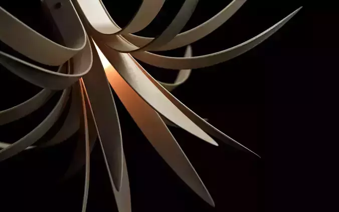 IRIS PEDANT LIGHT Free 3D model