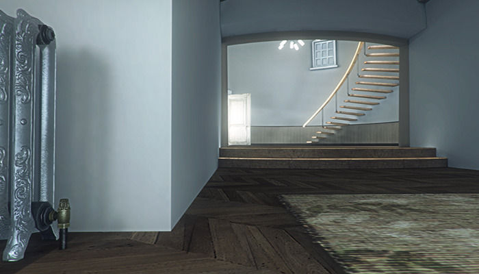 Windmill Apartment Low-poly 3D model_4