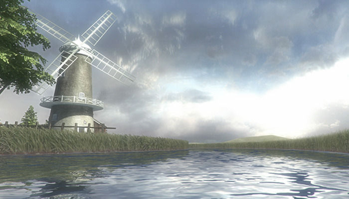 Windmill Apartment Low-poly 3D model_5