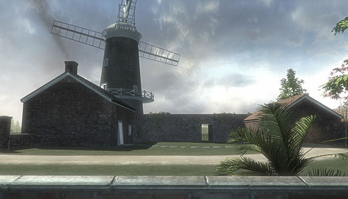 Windmill Apartment Low-poly 3D model_6