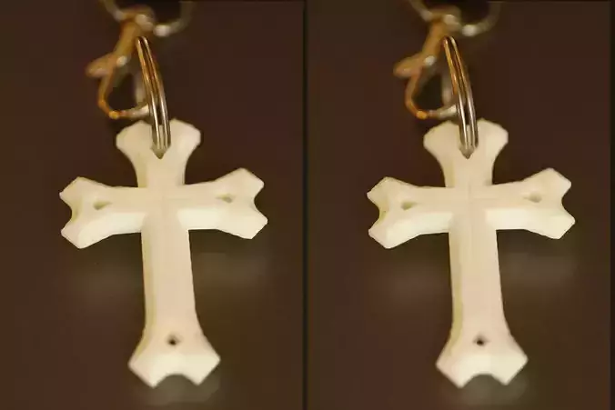 East Syriac Cross Free 3D print model