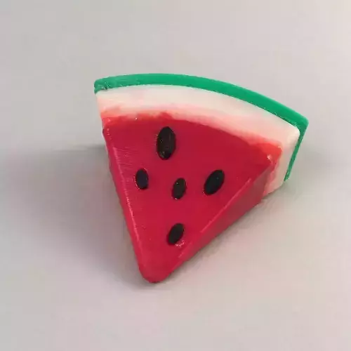 WATERMELON PILL BOX 3D print model