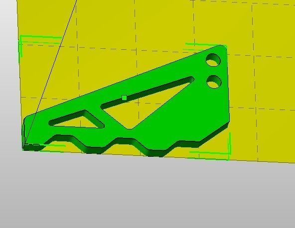 RC control surface horn Free 3D print model_0