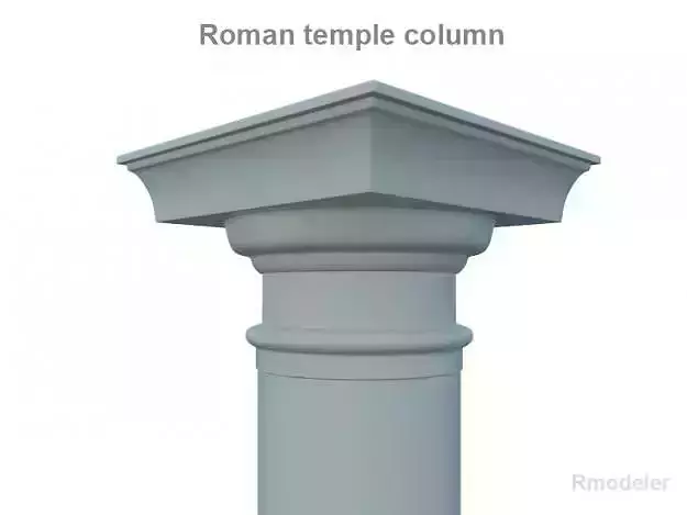 Roman Temple column