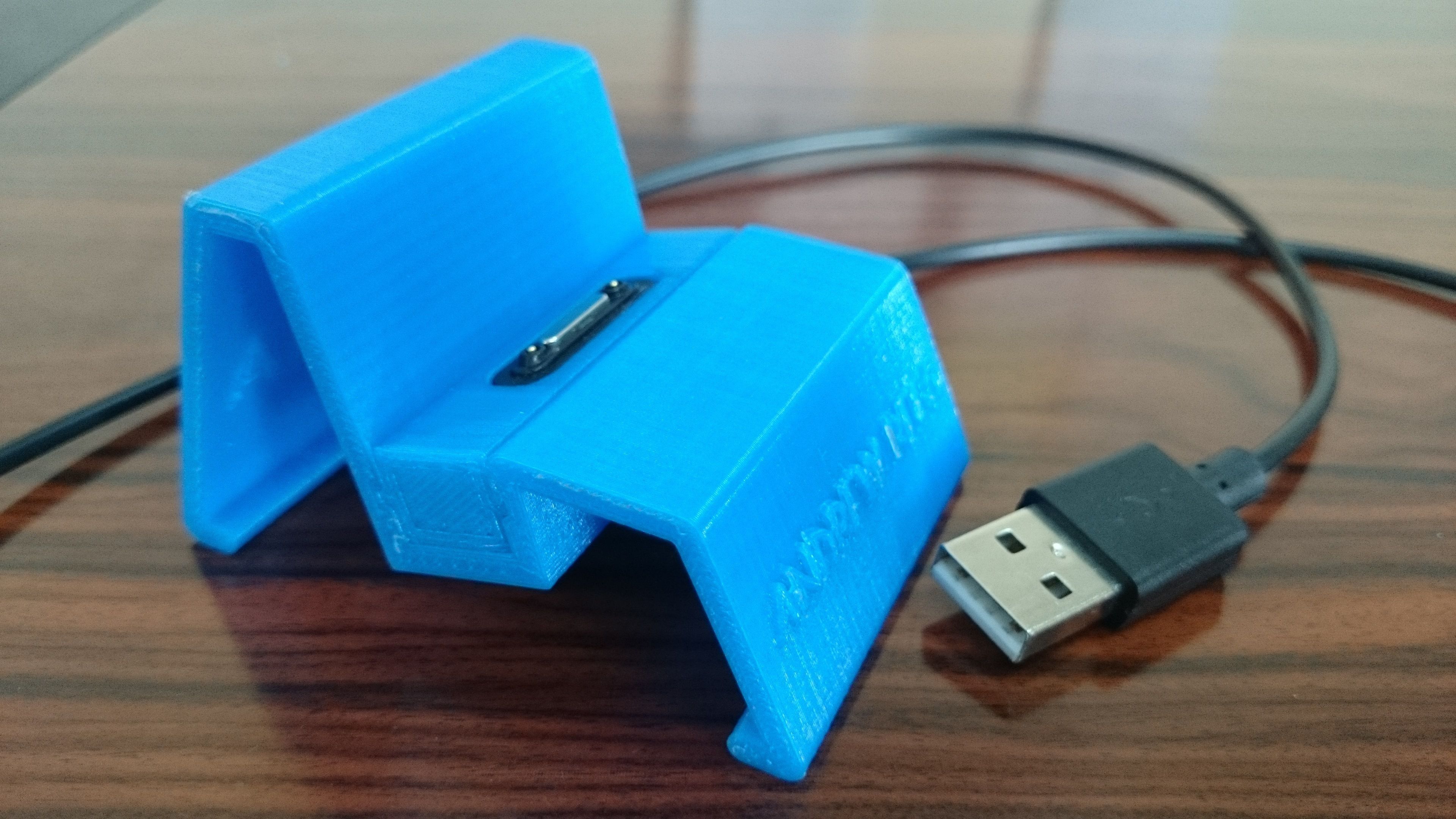 Magnetic Charging Dock for Sony Xperia Phones 3D print model_1