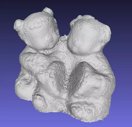 Niren two teddy bears holding hands Free 3D print model