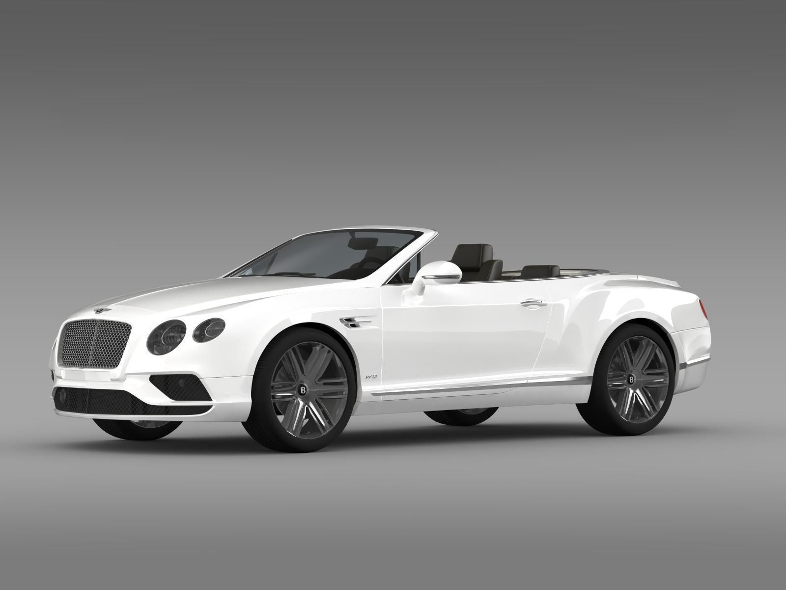 Bentley Continental GTC 2015 3D model_4