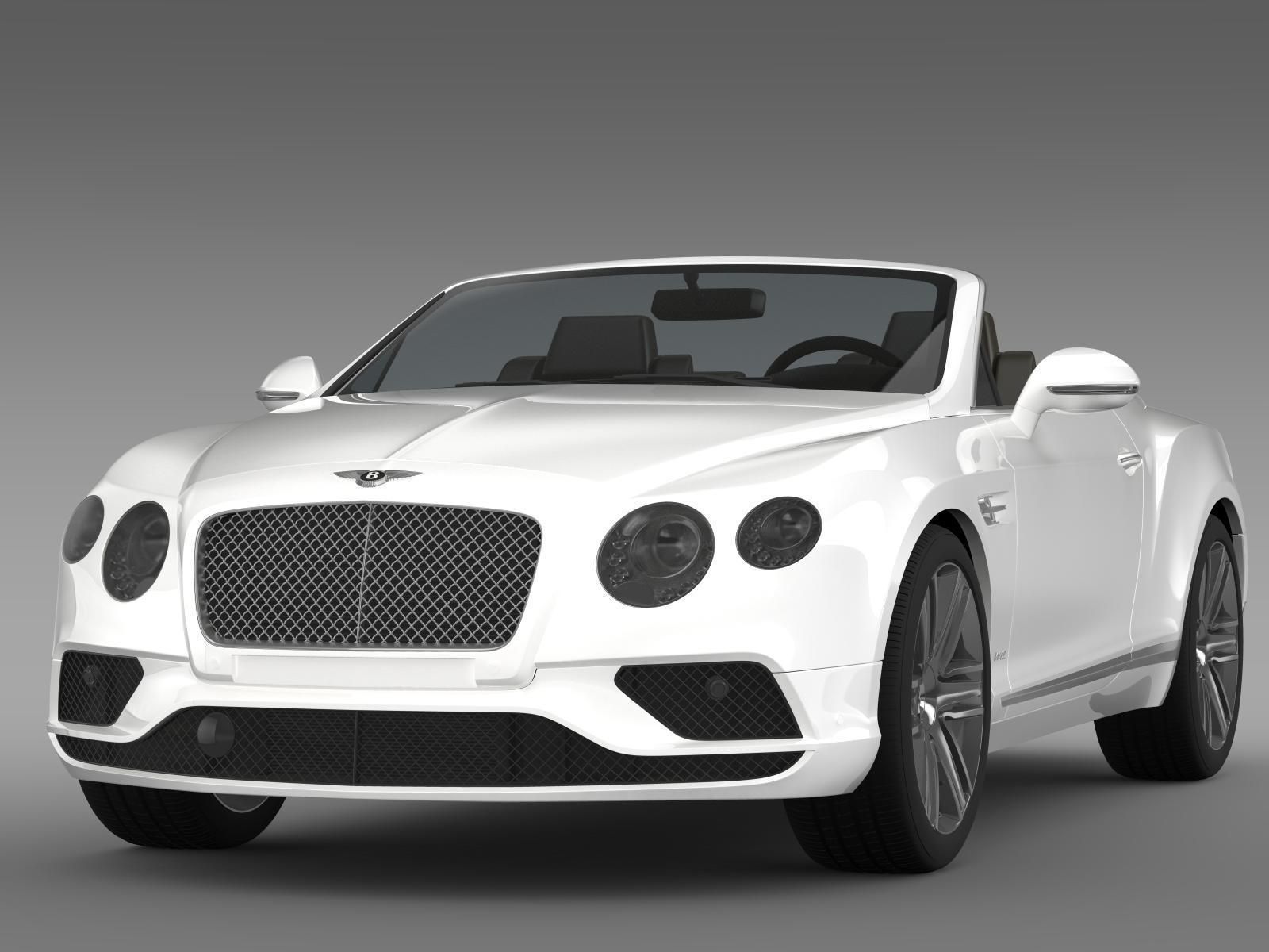 Bentley Continental GTC 2015 3D model_1
