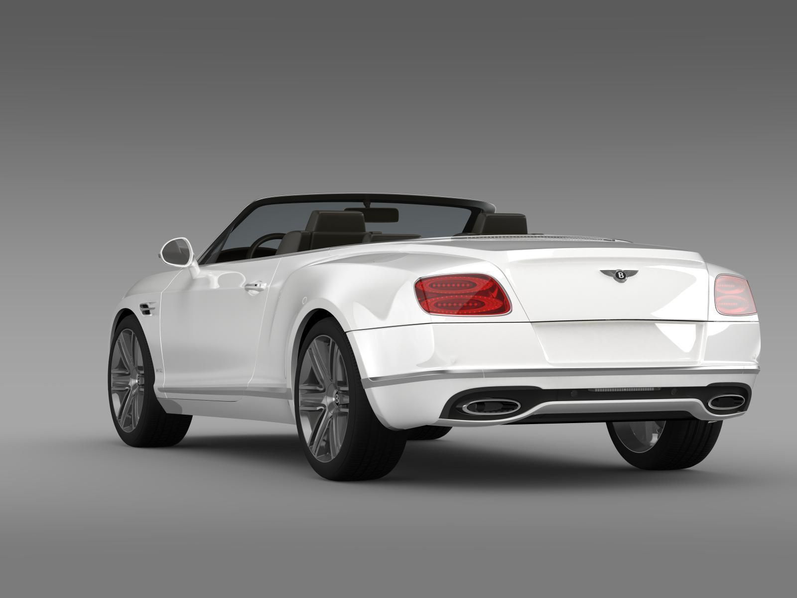 Bentley Continental GTC 2015 3D model_10