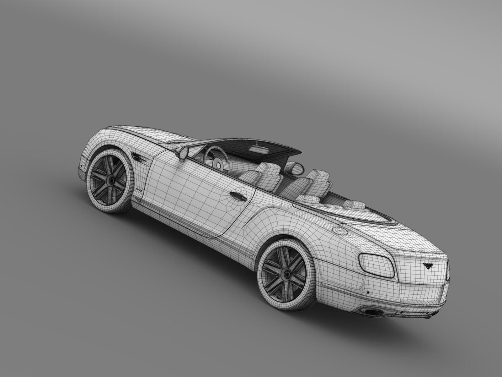 Bentley Continental GTC 2015 3D model_18