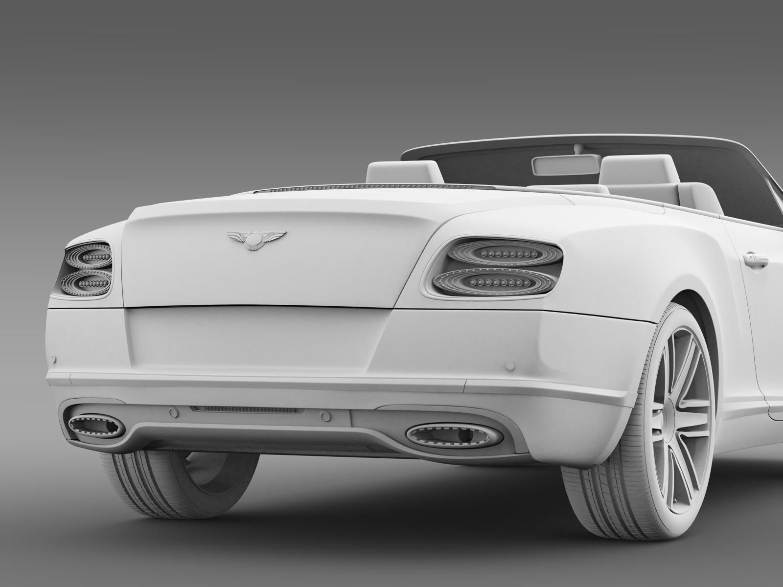 Bentley Continental GTC 2015 3D model_14