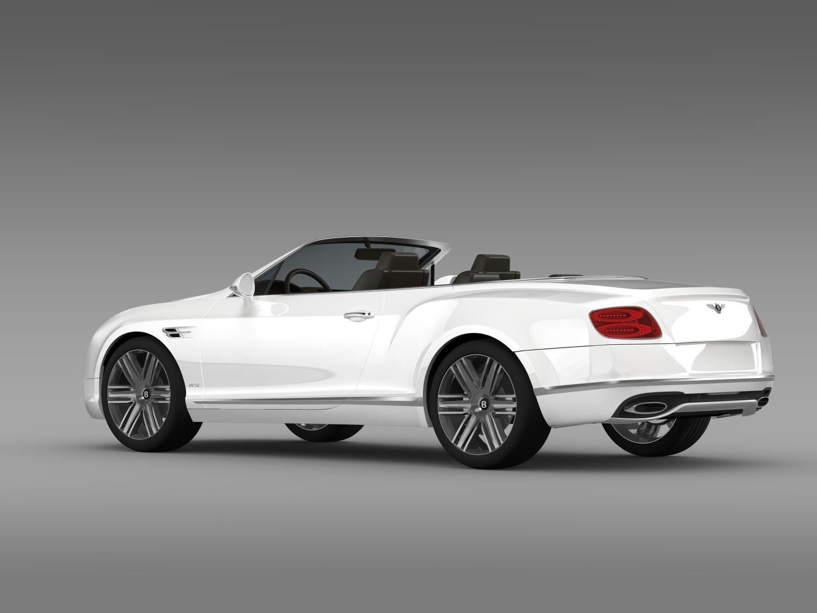 Bentley Continental GTC 2015 3D model_6