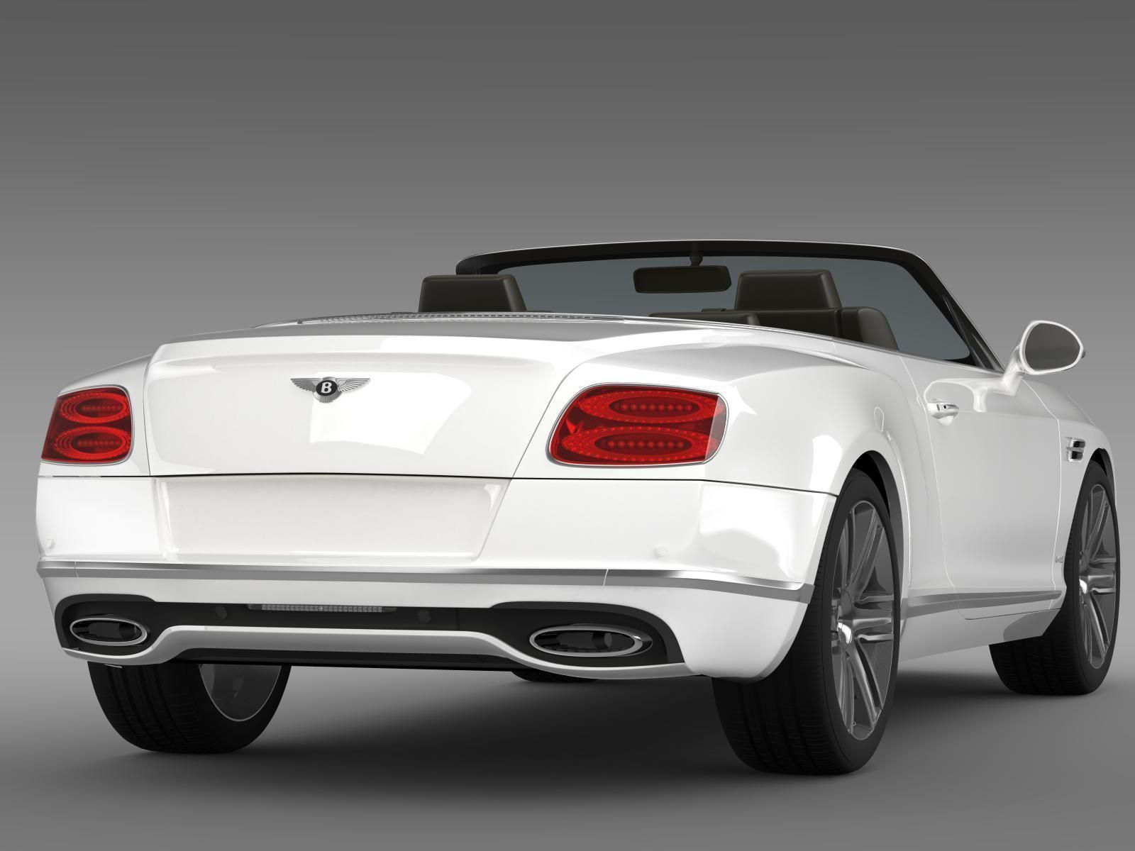Bentley Continental GTC 2015 3D model_11