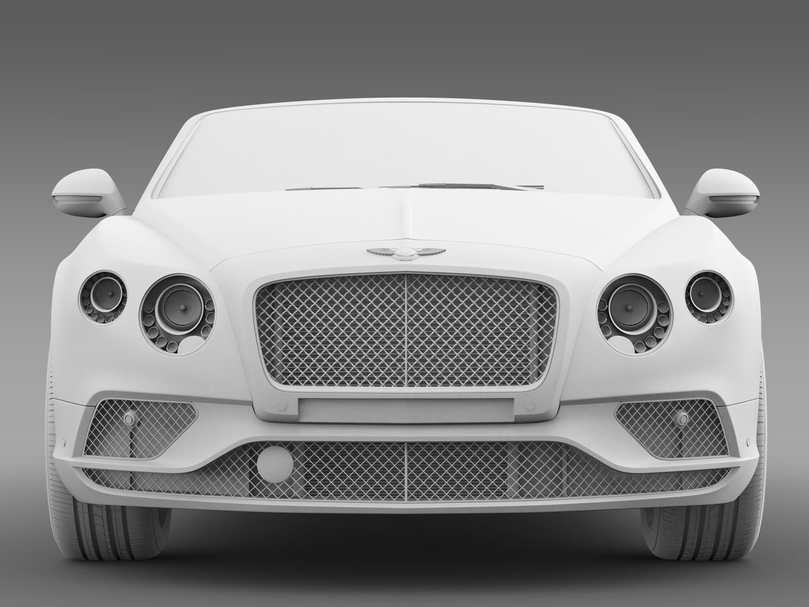 Bentley Continental GTC 2015 3D model_13