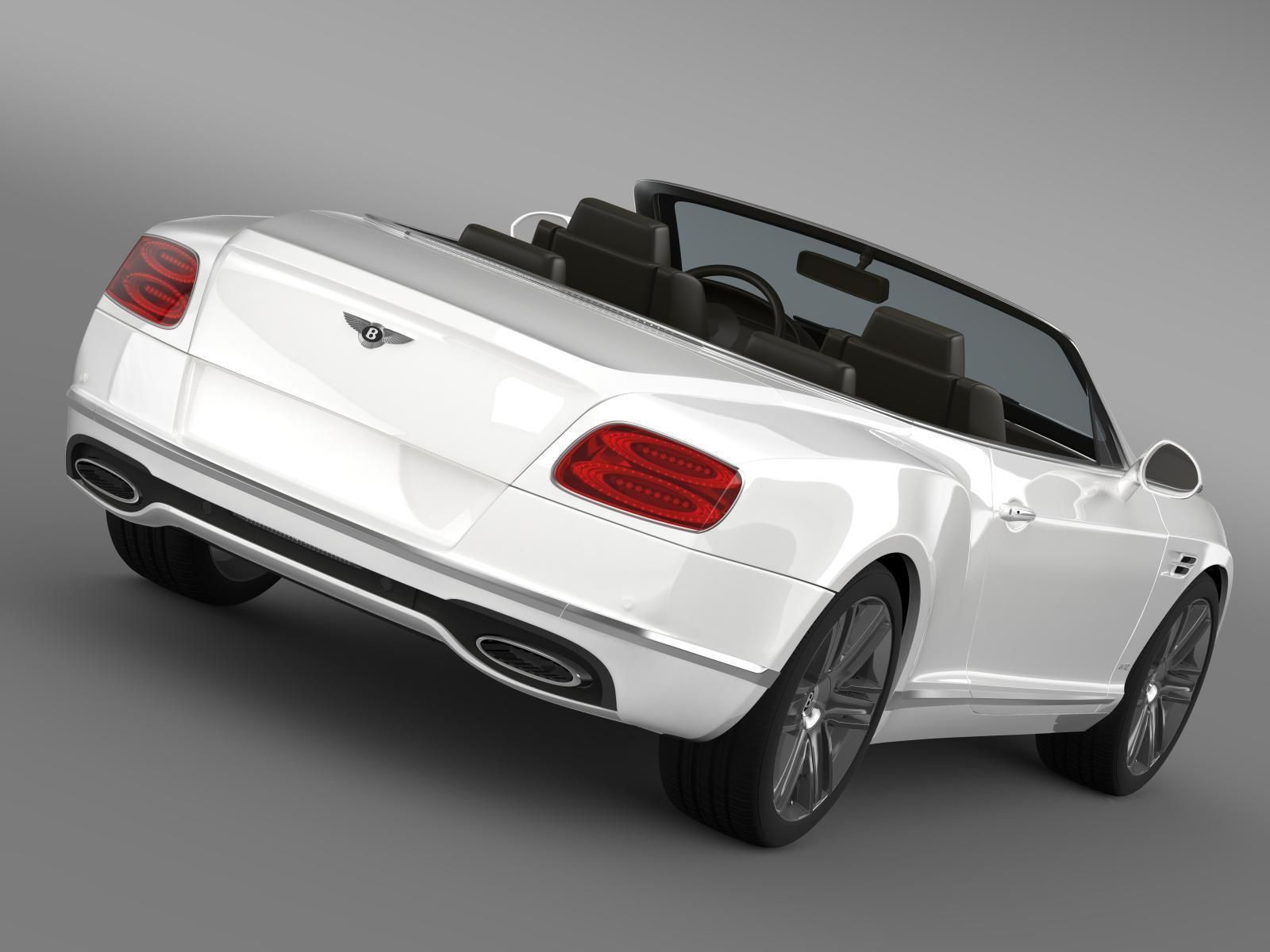 Bentley Continental GTC 2015 3D model_2